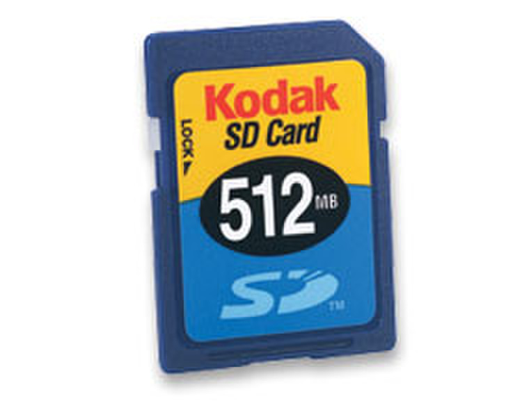 Kodak SD™ 512 MB Card 0.5ГБ карта памяти