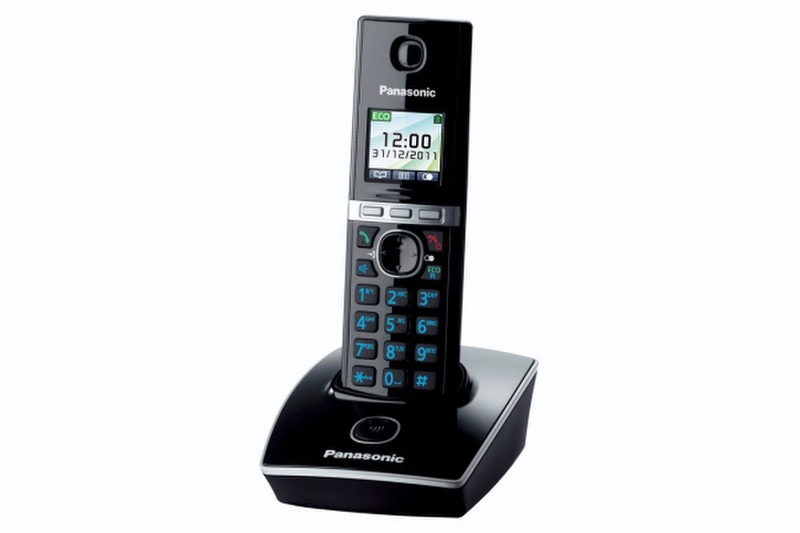 Panasonic KX-TG8051 DECT Идентификация абонента (Caller ID) Черный