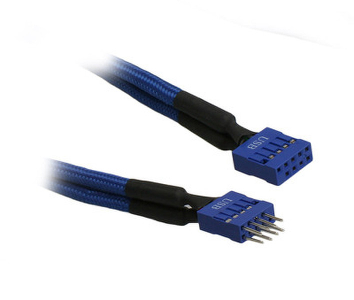 BitFenix Internal USB extension, 30 cm 0.3m IDC IDC Blue