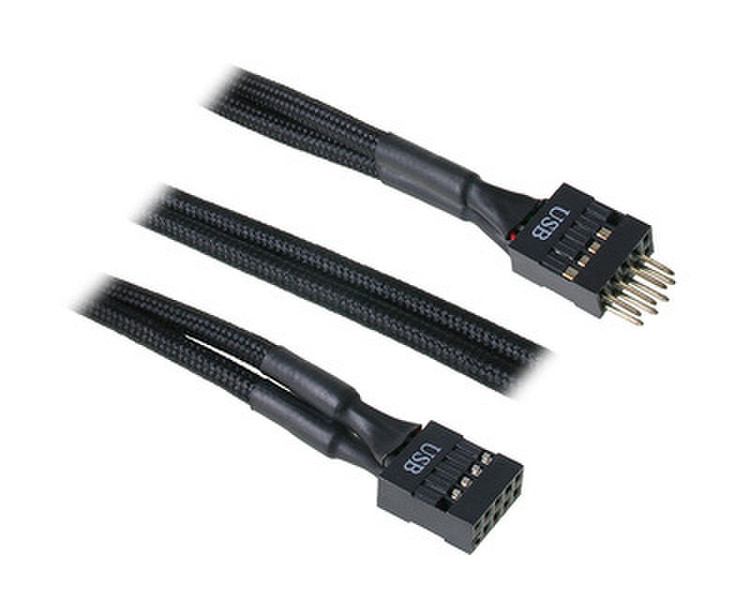 BitFenix Internal USB extension, 30 cm 0.3м IDC IDC Черный