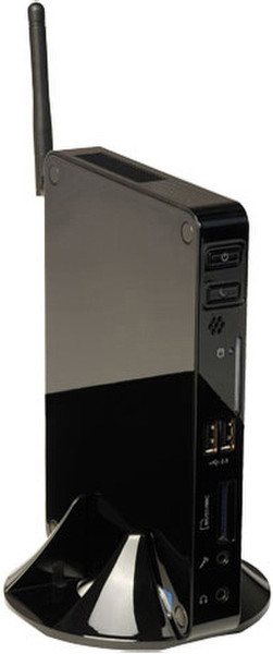 Foxconn NT-A3500 AMD A45 FCH E-350 USFF Schwarz PC/Workstation Barebone