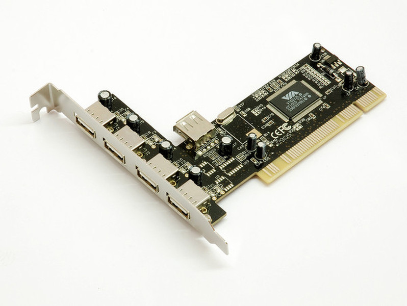 Bluestork BS-PCI-5USB Внутренний USB 2.0 интерфейсная карта/адаптер