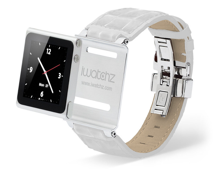 iWatchz Timepiece Collection - White Leather White
