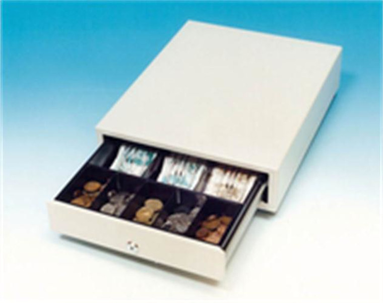 International Cash Drawer 3S-423 White cash box tray