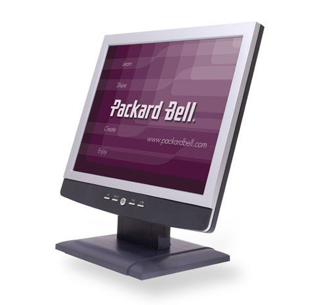 Packard Bell MONITOR LT700 TFT 17INCH IMEDIA 5620/7020/STUDIO/ZWART 17Zoll Computerbildschirm