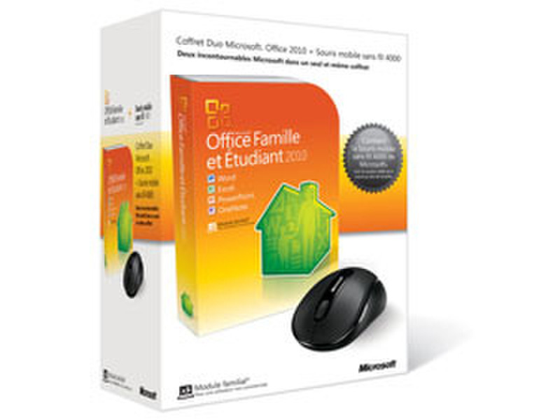 Microsoft Office Home and Student 2010, x32/64, Box, BNDL, FRE