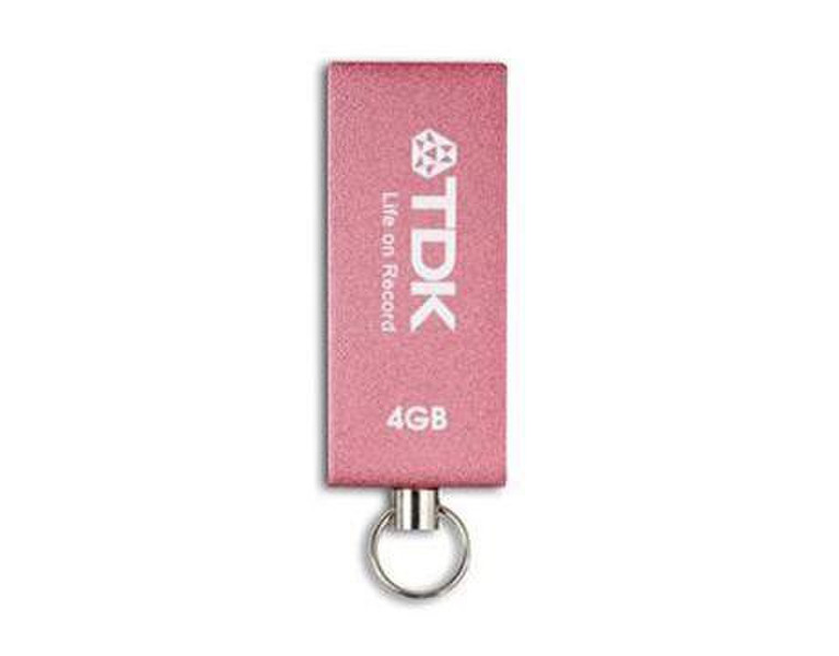 TDK 4GB USB 2.0 4GB USB 2.0 Typ A Pink USB-Stick
