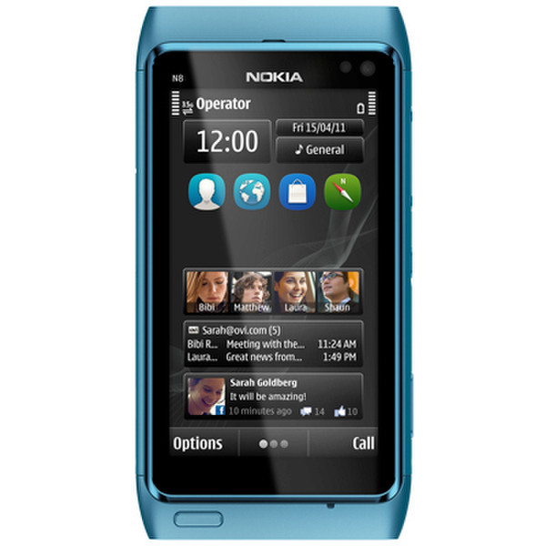 Nokia N8 16GB Blau