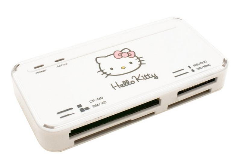 Bluestork BS-RDRCARD/KITTY/W USB 2.0 White card reader