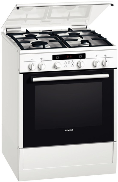 Siemens HR745225 Отдельностоящий Gas hob A Белый кухонная плита