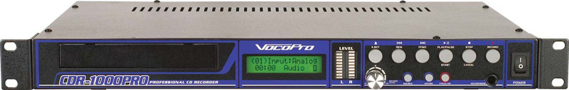 Vocopro CDR-1000 PRO Personal CD player Черный CD-плеер