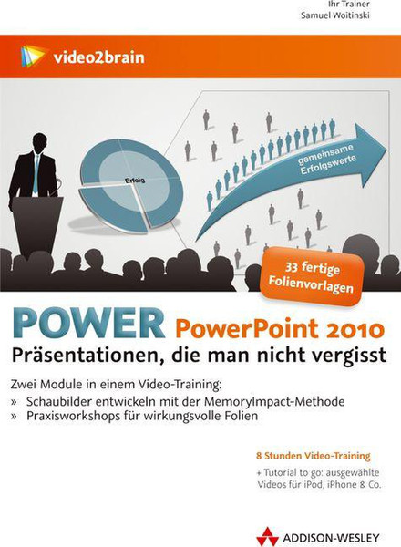 Pearson Education PowerPoint 2010 German software manual