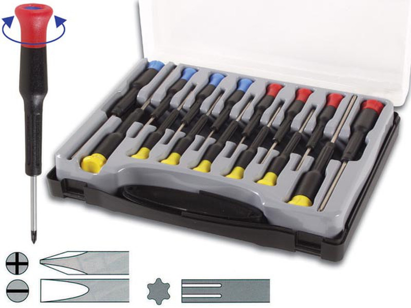 Velleman VTSET16 Set manual screwdriver/set