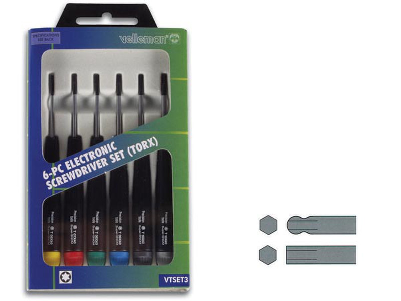 Velleman VTSET4 Set manual screwdriver/set