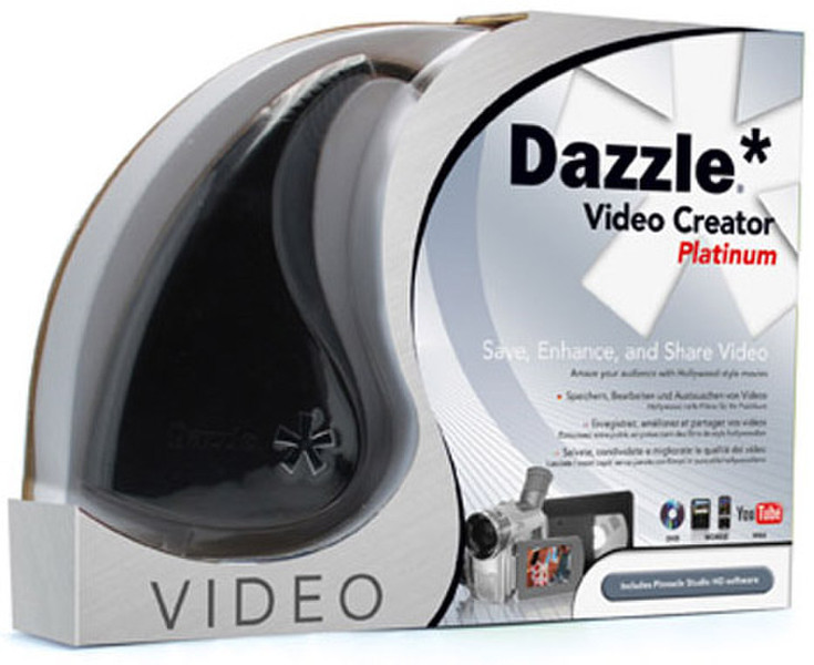 Pinnacle Dazzle Video Creator Platin HD, DEU/ITA/FRE