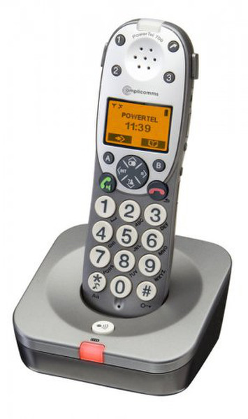 Amplicom PowerTel 700 DECT Идентификация абонента (Caller ID) Серый