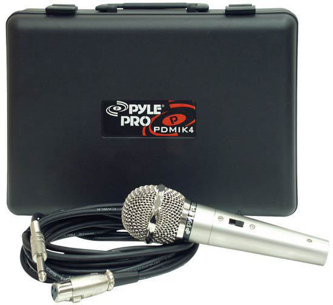 Pyle PDMIK4 Stage/performance microphone Проводная Cеребряный