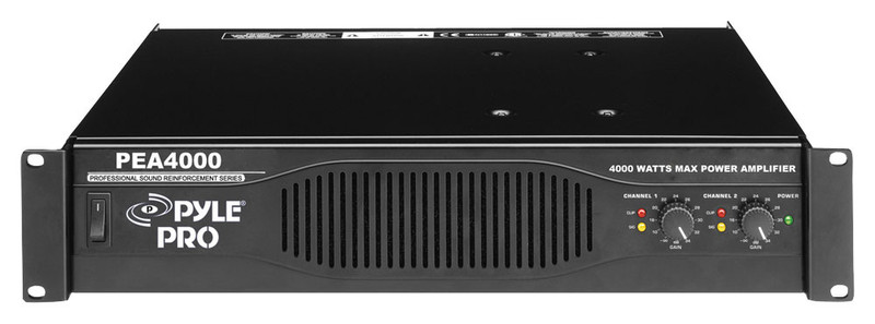 Pyle PDWM2300 2.0 Leistung/Phase Verkabelt Schwarz Audioverstärker