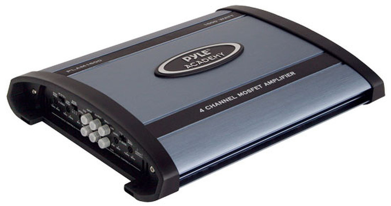 Pyle PLAM1600 4.0 Car Wired Black,Blue audio amplifier