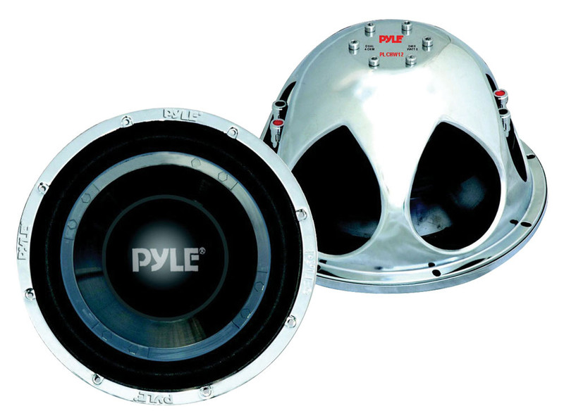Pyle PLCHW12 Passive subwoofer Stainless steel subwoofer