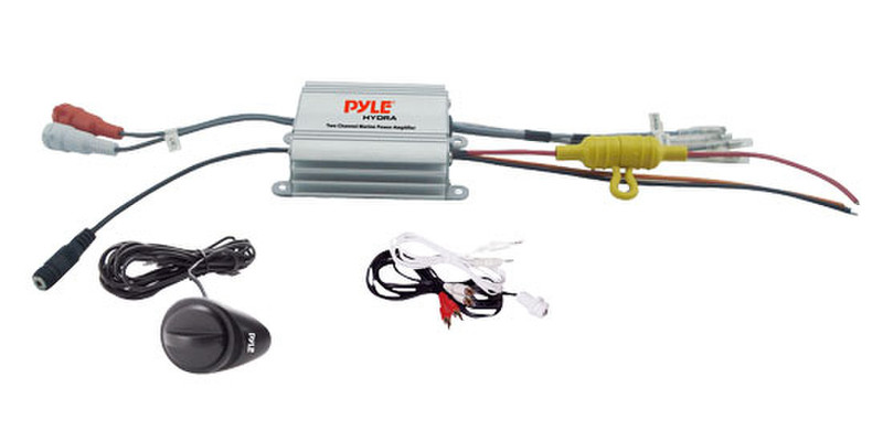 Pyle PLMRMP1A 2.0 Auto Verkabelt Silber Audioverstärker
