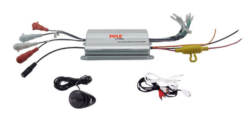 Pyle PLMRMP3A 4.0 Автомобиль Проводная Cеребряный усилитель звуковой частоты