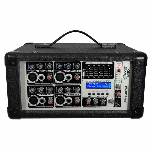 Pyle PMX402M DJ mixer