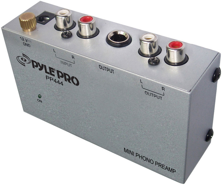 Pyle PP444 1.0 Wired Grey audio amplifier
