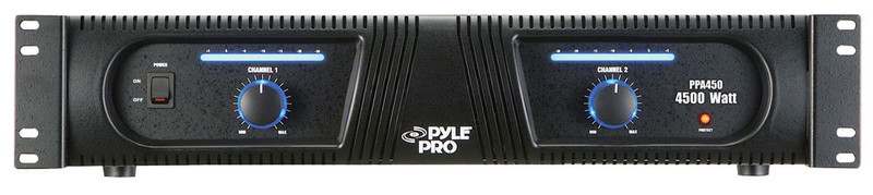 Pyle PPA450 2.0 Представление / сцена Проводная Черный усилитель звуковой частоты