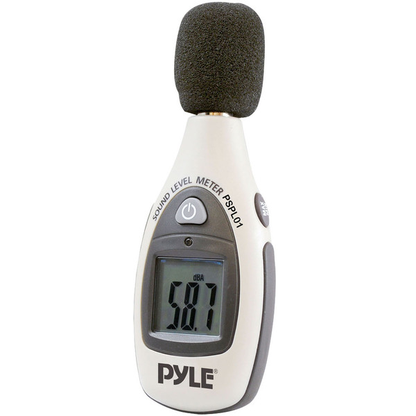 Pyle Level Meter Stage/performance microphone Verkabelt Grau, Weiß