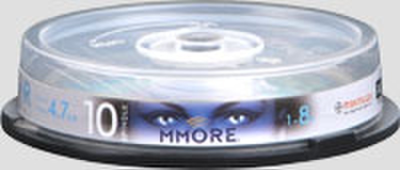 Mmore DVD+R 4.7GB 10 PACK CAKEBOX ACTIE!