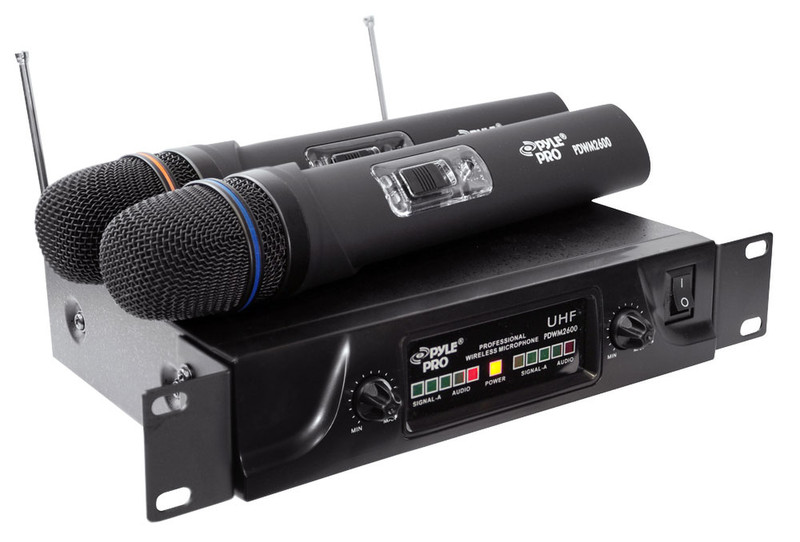 Pyle PDWM2600 Stage/performance microphone Wireless Black