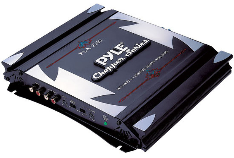 Pyle PLA2200 2.0 Автомобиль Проводная Черный усилитель звуковой частоты