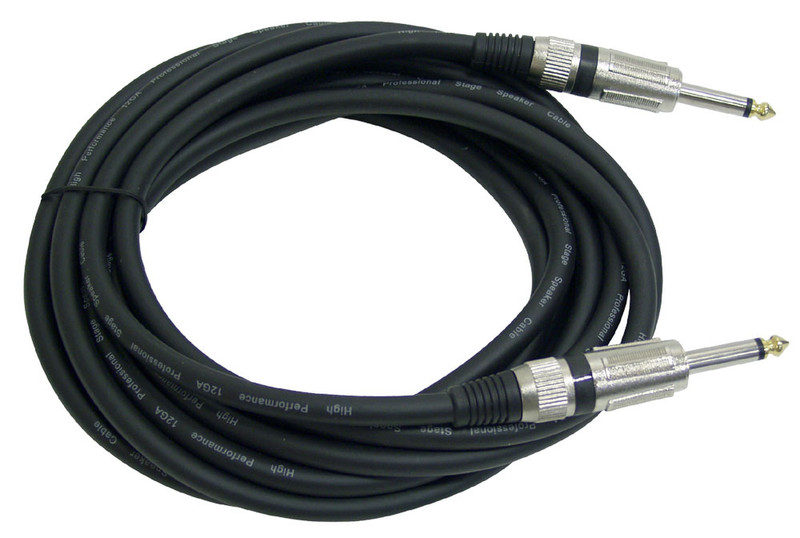 Pyle PPJJ15 4.57m 6.35mm 6.35mm Schwarz Audio-Kabel