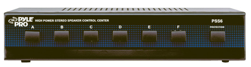 Pyle PSS6 AV repeater Schwarz Audio-/Video-Leistungsverstärker