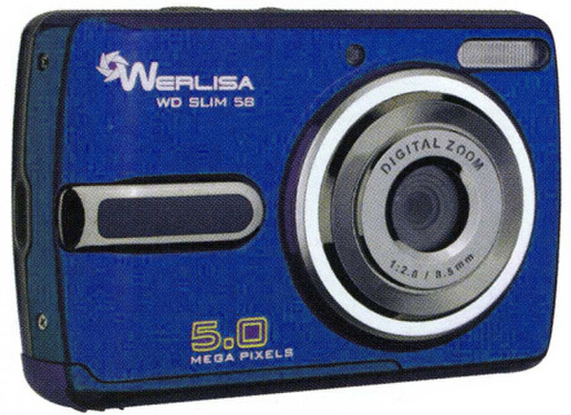 Werlisa SLIM WD 58 5МП CMOS 4032 x 3024пикселей Синий