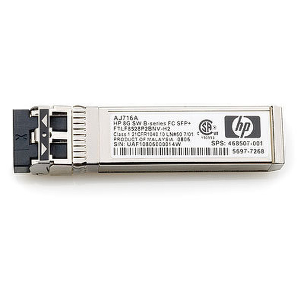 Hewlett Packard Enterprise 8Gb Short Wave B-Series SFP+ SFP+ 8000Mbit/s