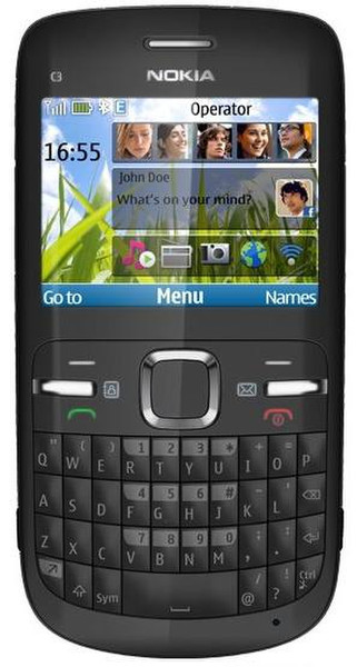 Nokia C3-00 Schwarz