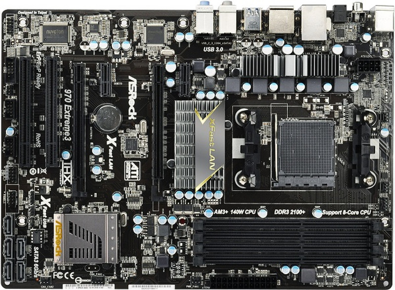 Asrock 970 Extreme3 AMD 970 Socket AM3+ ATX