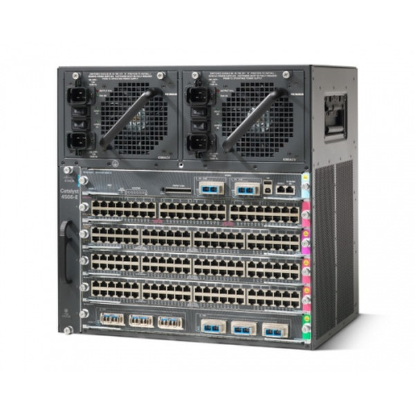 Cisco WS-C4506-E= 10U network equipment chassis