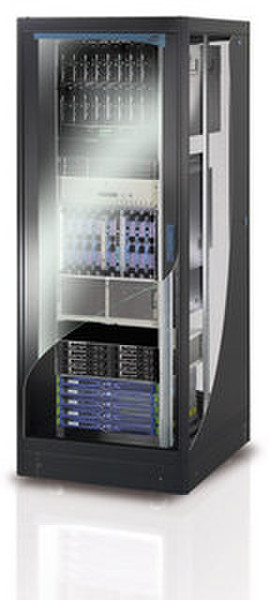 Intellinet 19" Server Cabinet 27U Отдельностоящий Черный стойка