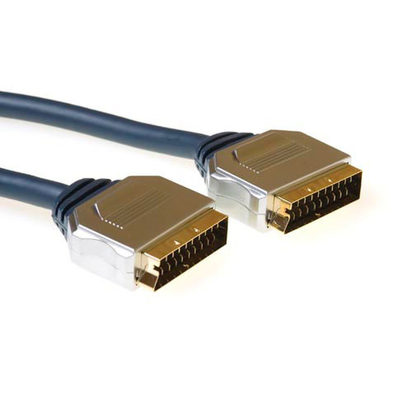 Advanced Cable Technology AK1915 5m SCART (21-pin) SCART (21-pin) Black SCART cable