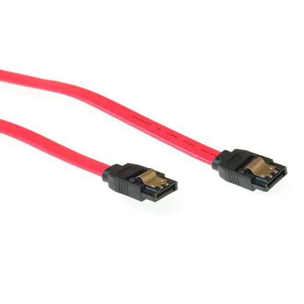 Advanced Cable Technology AK3382 1m Schwarz, Rot SATA-Kabel