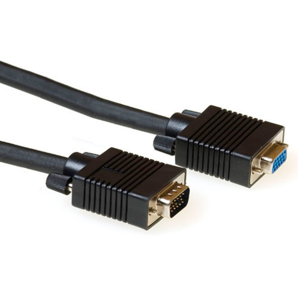 Advanced Cable Technology VGA extension cable male-female blackVGA extension cable male-female black