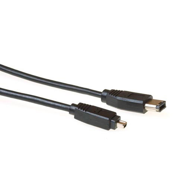 Advanced Cable Technology FW1420 1.8m 6-p 4-p Schwarz Firewire-Kabel