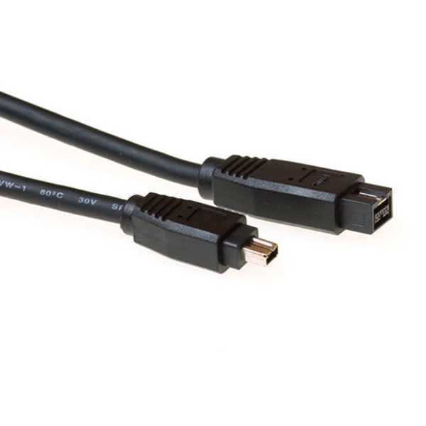 Advanced Cable Technology FW9420 1.8м 4-p 9-p Черный FireWire кабель
