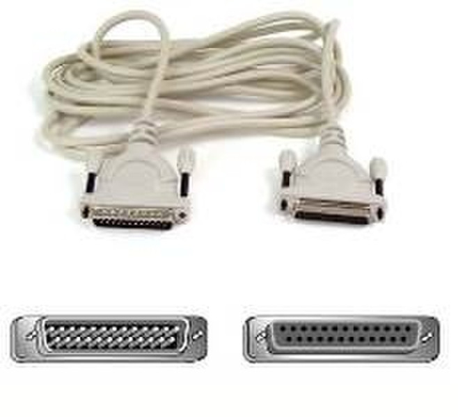 Cable Company Serial Cable 25M 25F 1.8m Grey printer cable