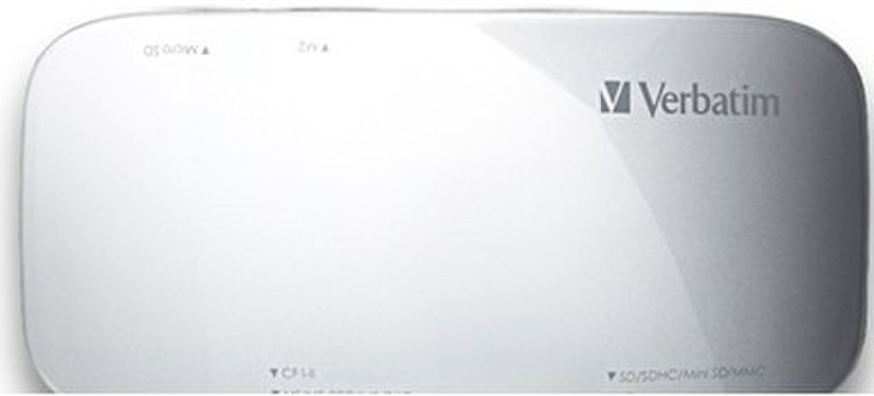 Verbatim USB 3.0 Universal Card Reader USB 3.0 Silver card reader