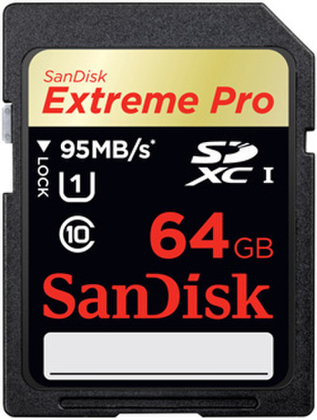 Sandisk Extreme Pro 64GB SDXC memory card