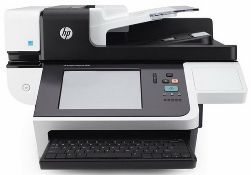 HP Scanjet 8500fn1 Flatbed & ADF scanner 600 x 600dpi Черный, Серый